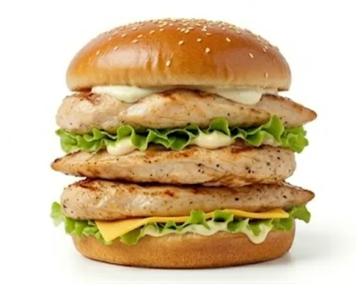Triple Poulet Burger