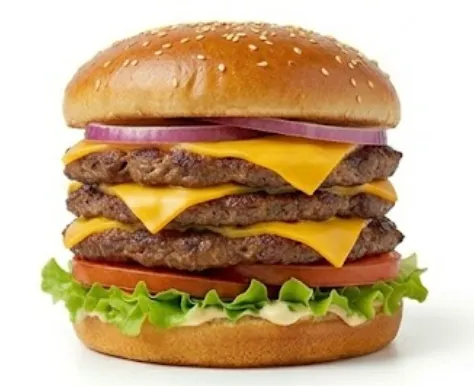 Triple Steak Burger
